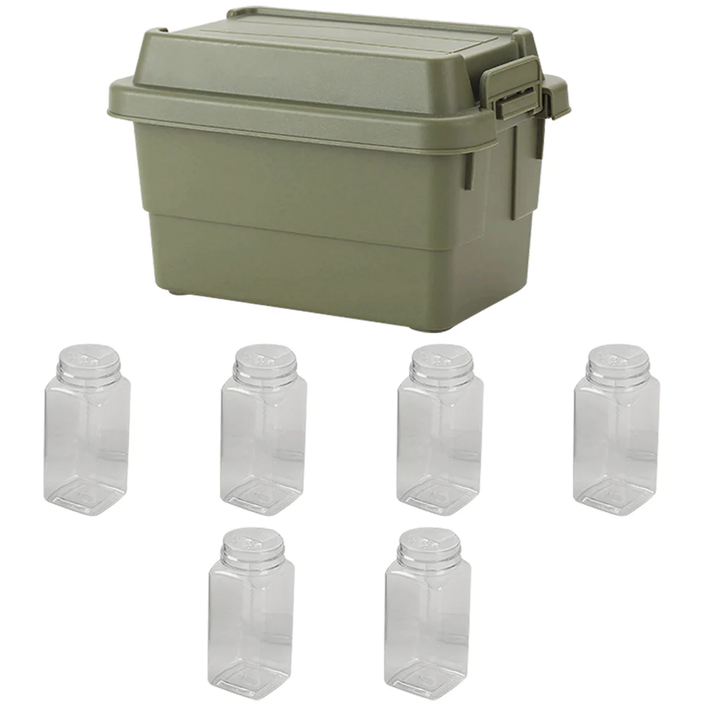 

Condiment Seasoning Camping Bottle Travel Storage Container Pot Jars Dispenser Organizer Mini Empty Separable Supplies Bottles