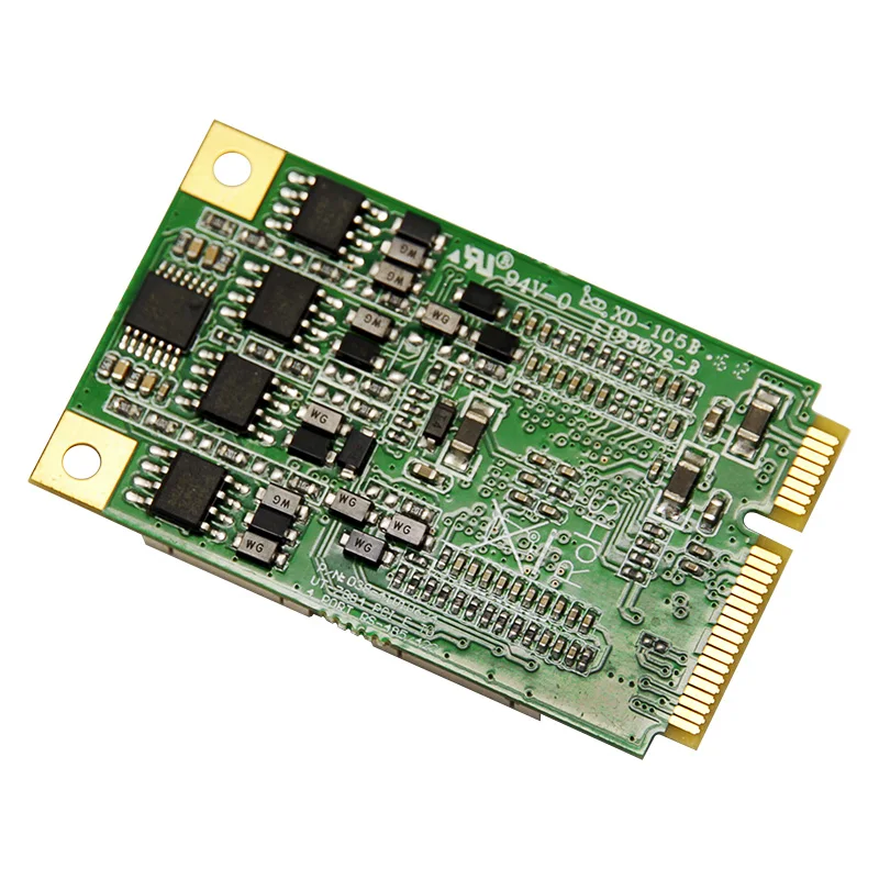 UOTEK Industrial Mini PCI-E к фотографиям серийная карта PCIE PCI Express RS485 RS422 4 порта