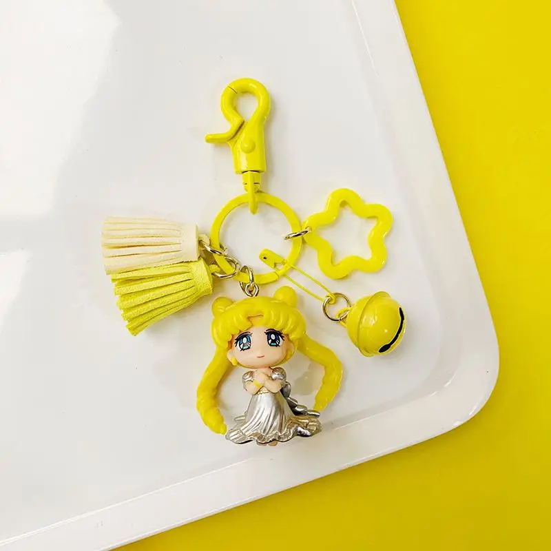 Фото Bandai Сейлор Мун Сейлор Мун Сейлор Меркурий аниме периферийные устройства мультяшная фигурка брелок kawaii девушка сердце кулон аксессуары №4