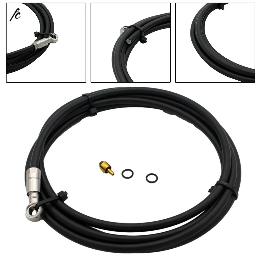 

Bike Bicycle 2 Meter Replacement Brake Hose Kit For Hayes Stroker Dominion Prime Bike Brake Repair Oil Needle Tube Replacement