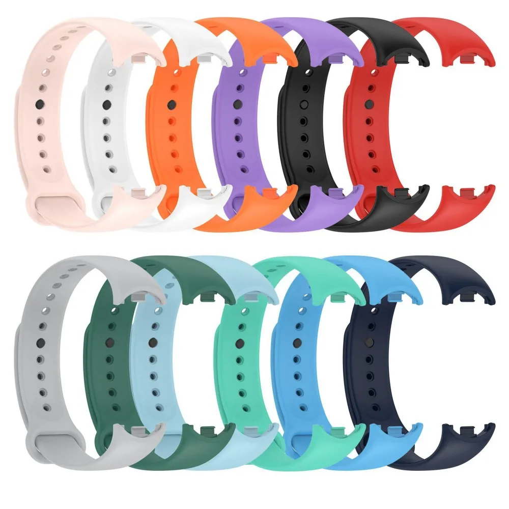 2023 NEW Sport Strap For Xiaomi Mi Band 8 Smart Watch Accessories Wristband miband 8 NFC Bracelet Watchband MiBand 8 straps