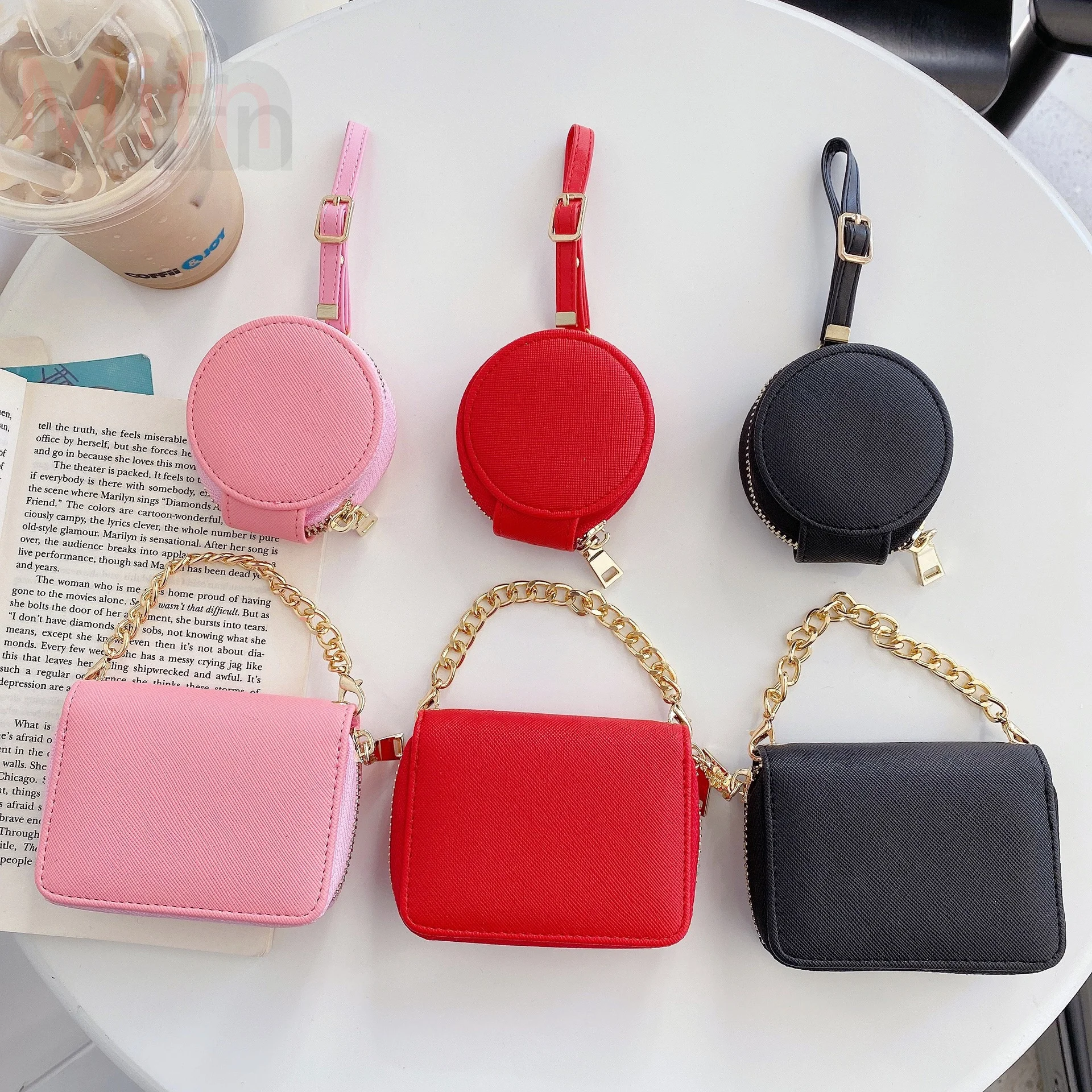 

Airpod 1 2 3 Pro роскошный тканевый универсальный дизайн сумка для хранения наушников/монет для feebuds 3 /Galaxy buds Pro/2/Live модный кошелек