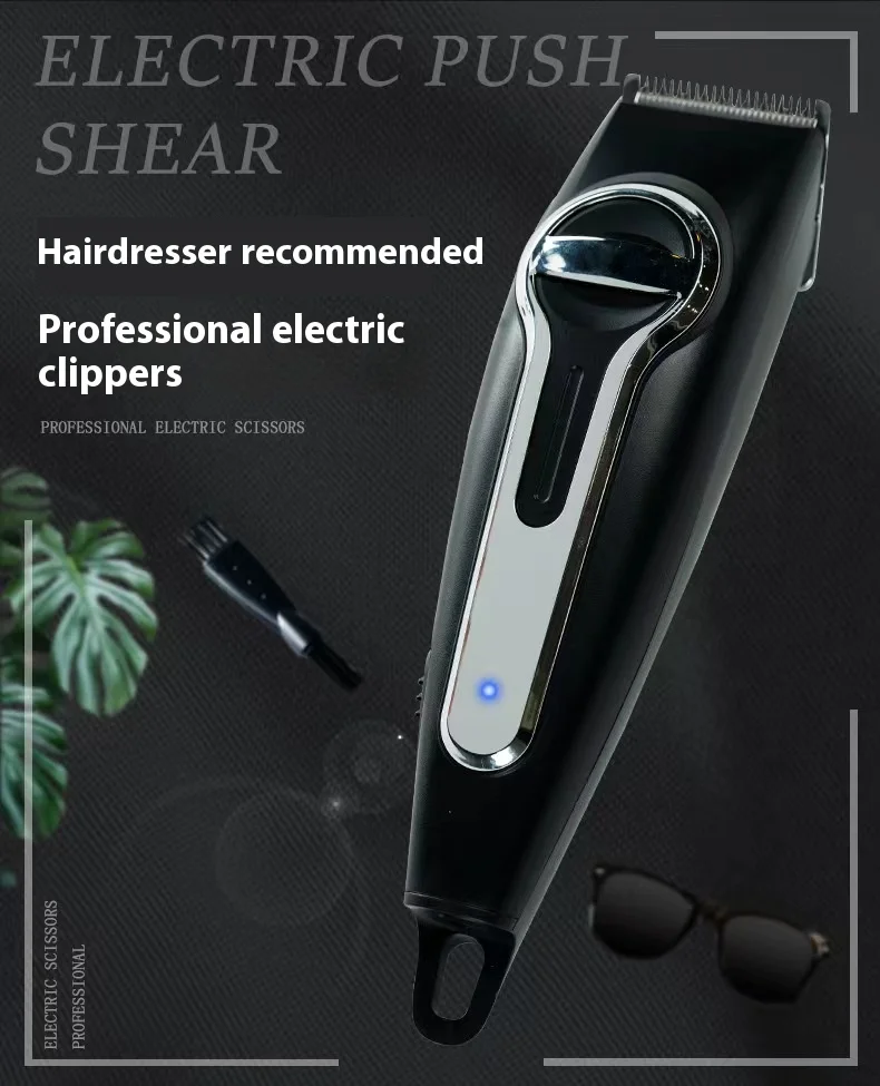 Профессиональная Электрическая Беспроводная Машинка Для Стрижки Волос