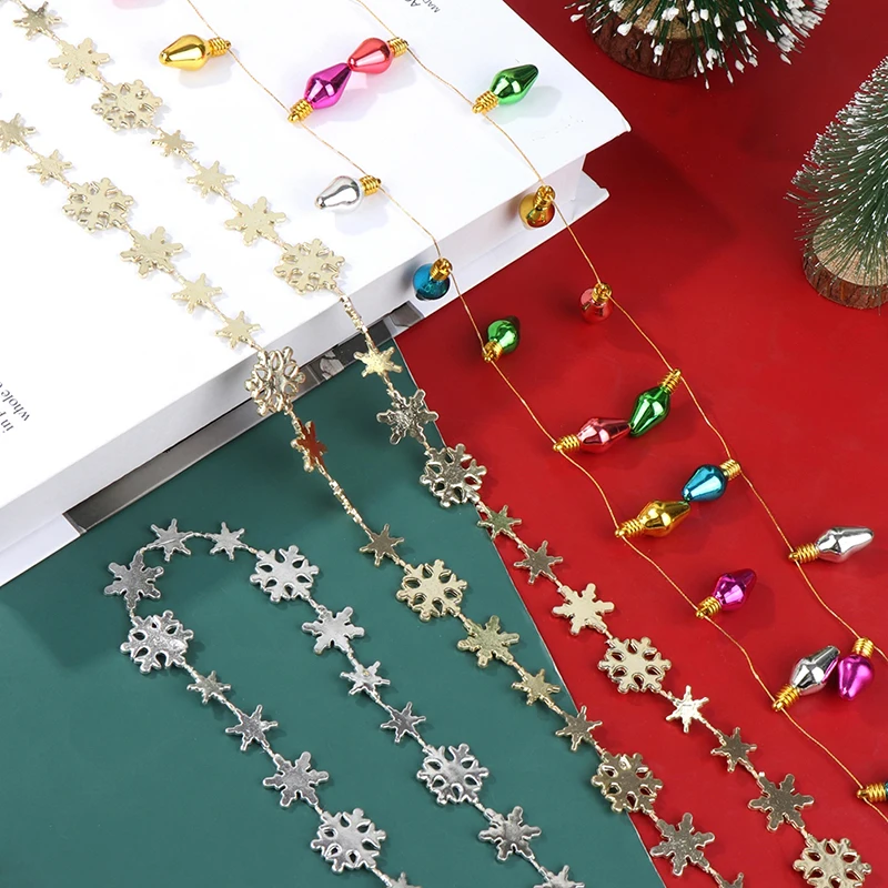 

1 м 1/12 Масштаб Кукольный домик миниатюрная светодиодная Рождественская гирлянда снежинки гирлянда лампа бисер гирлянда для кукольного дом...