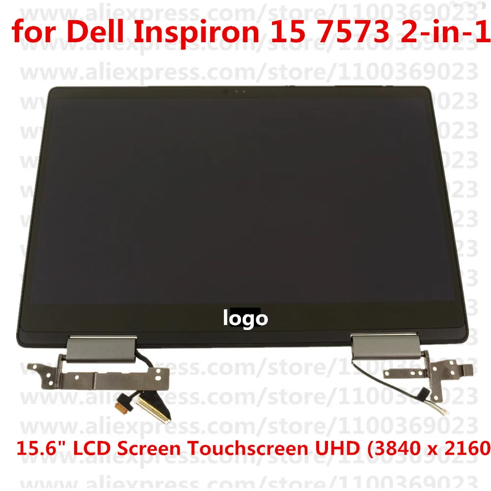 

Для Dell Inspiron 15 7573 15,6 дюйма, сенсорный экран UHD 4K, ЖК-дисплей в сборе, серый, 3xrnk 3840x2160