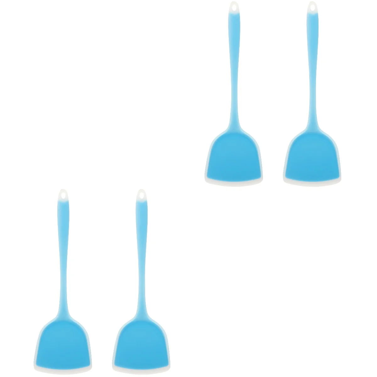 

4 Portable Spatulas Non-stick Wok Spatulas Household Frying Spatulas