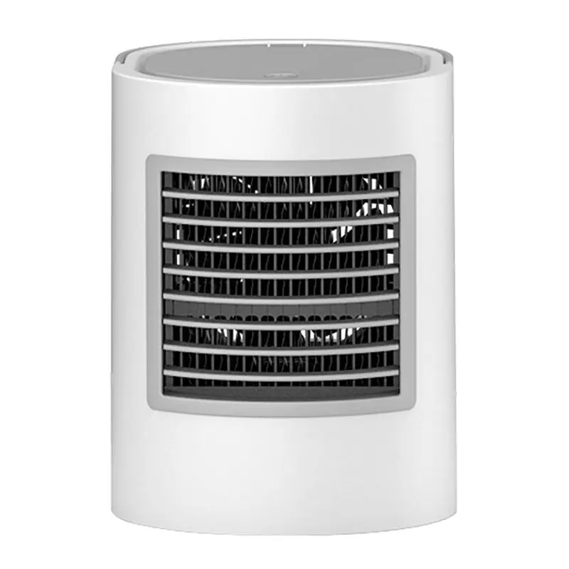 

USB Air Cooler Mini Portable Silent Air Conditioner With Handle Fan Water Cooling Fan Noiseless Evaporative Air Drop Shipping