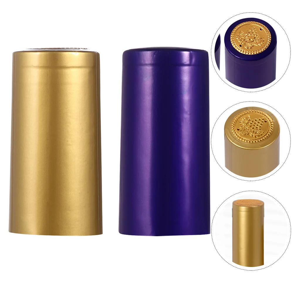 

Shrinkbottle Heat Capspvc Wrap Cap Sleevescoversealers Shrinker Sealed Corks Filmseal Disposable Shrinkable Beverage Capssules