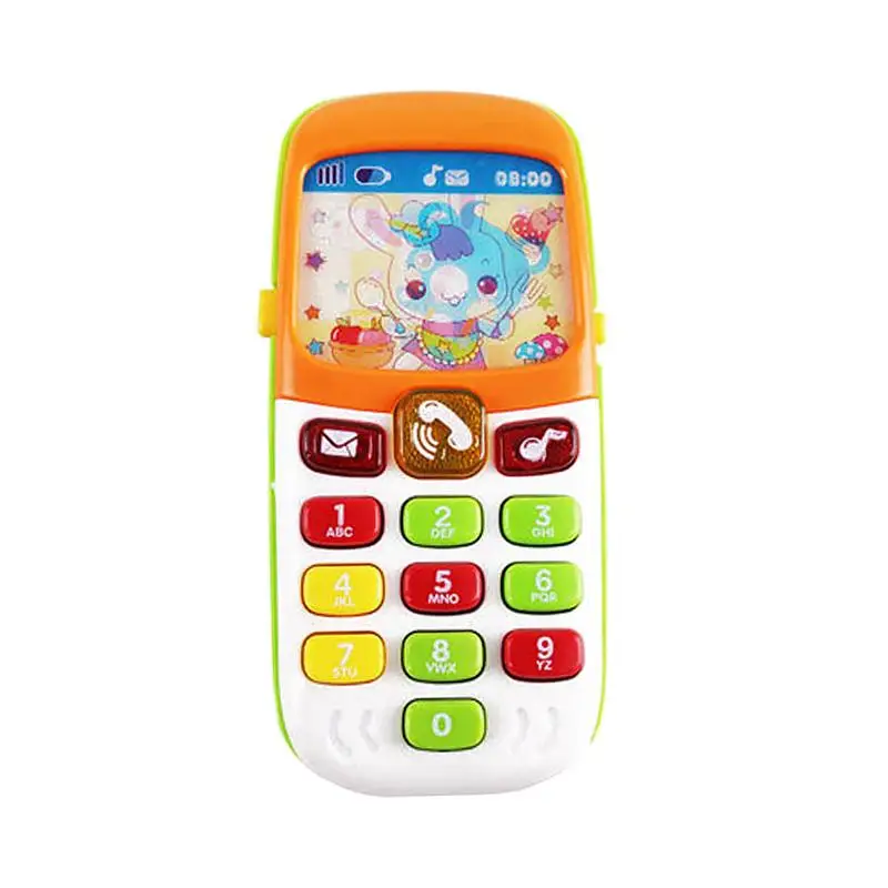 

Kids Electronic Toy Phone Educational Learning Toys Mobile Phone Cellphone Music Telephone Baby Infant Phone Best Gift For Kids