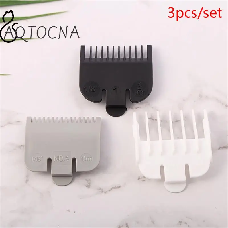 3pcs Hair Clipper Replacement Sheath Limit Comb Accessory Gu