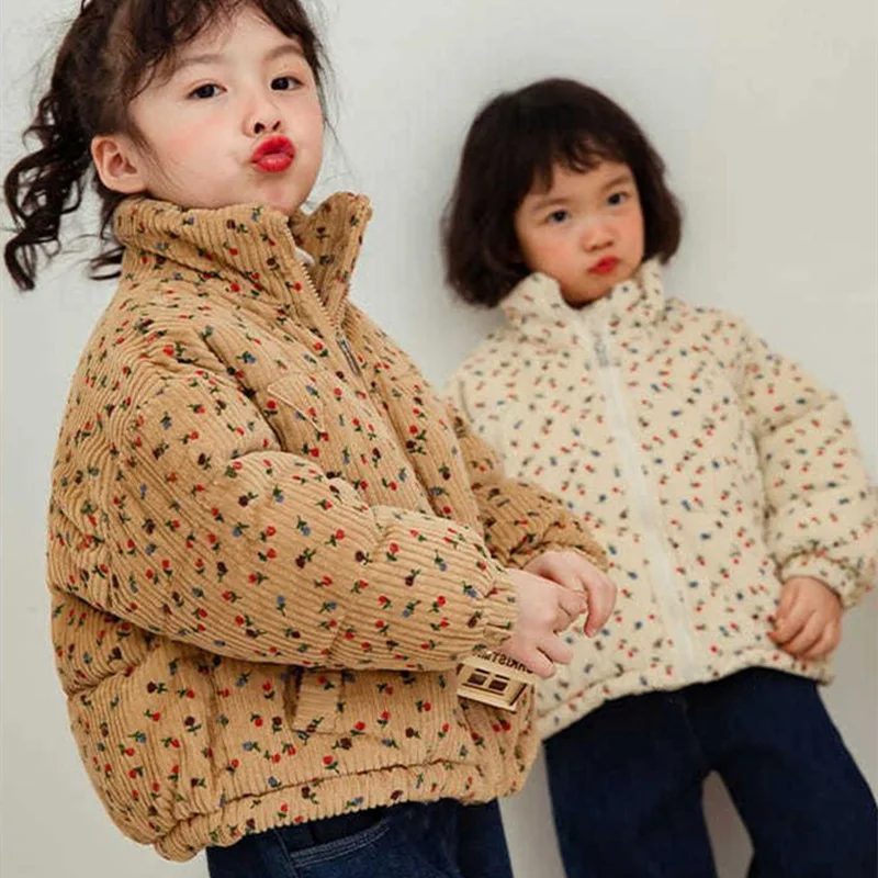 

Girls Baby's Kids Coat Jacket Outwear 2022 New Thicken Spring Autumn Cotton Teenagers Cardigan Breathable Overcoat Children's Cl