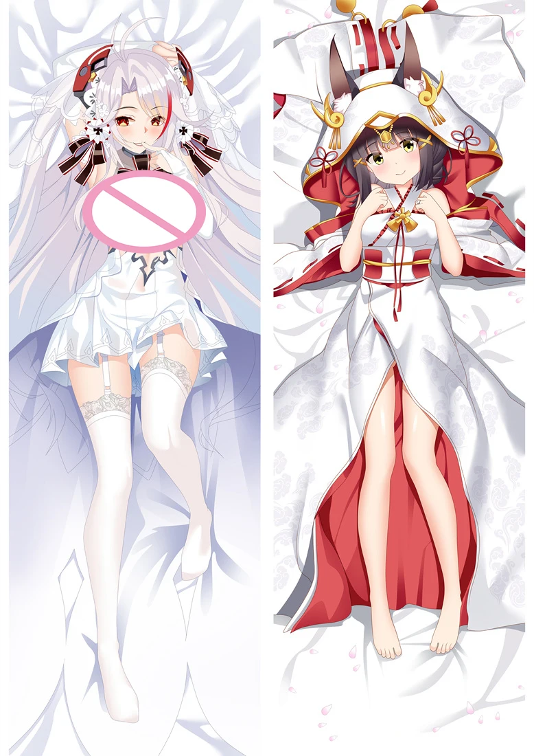 

Обнимающие подушки для тела с рисунком аниме «Азур Лейн», милые Аянами, Мультяшные подушки дакимакура, мягкий чехол для подушки, чехол для т...