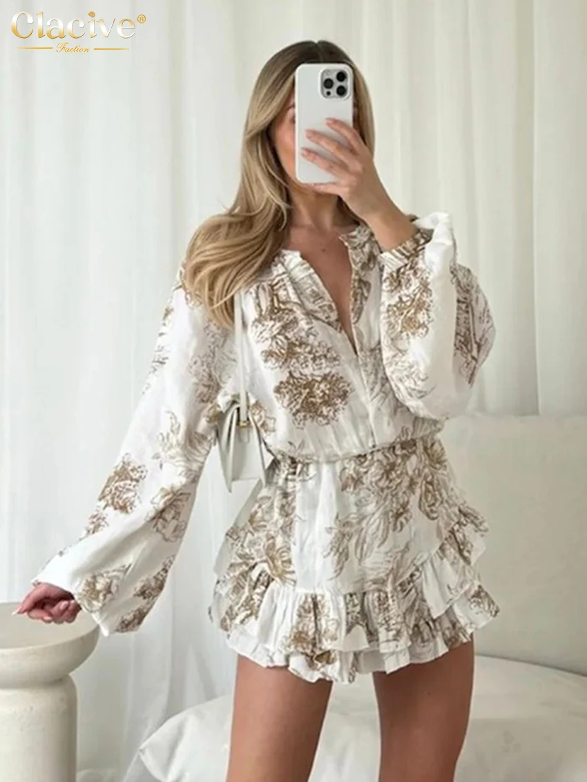 Женское платье Clacive с принтом