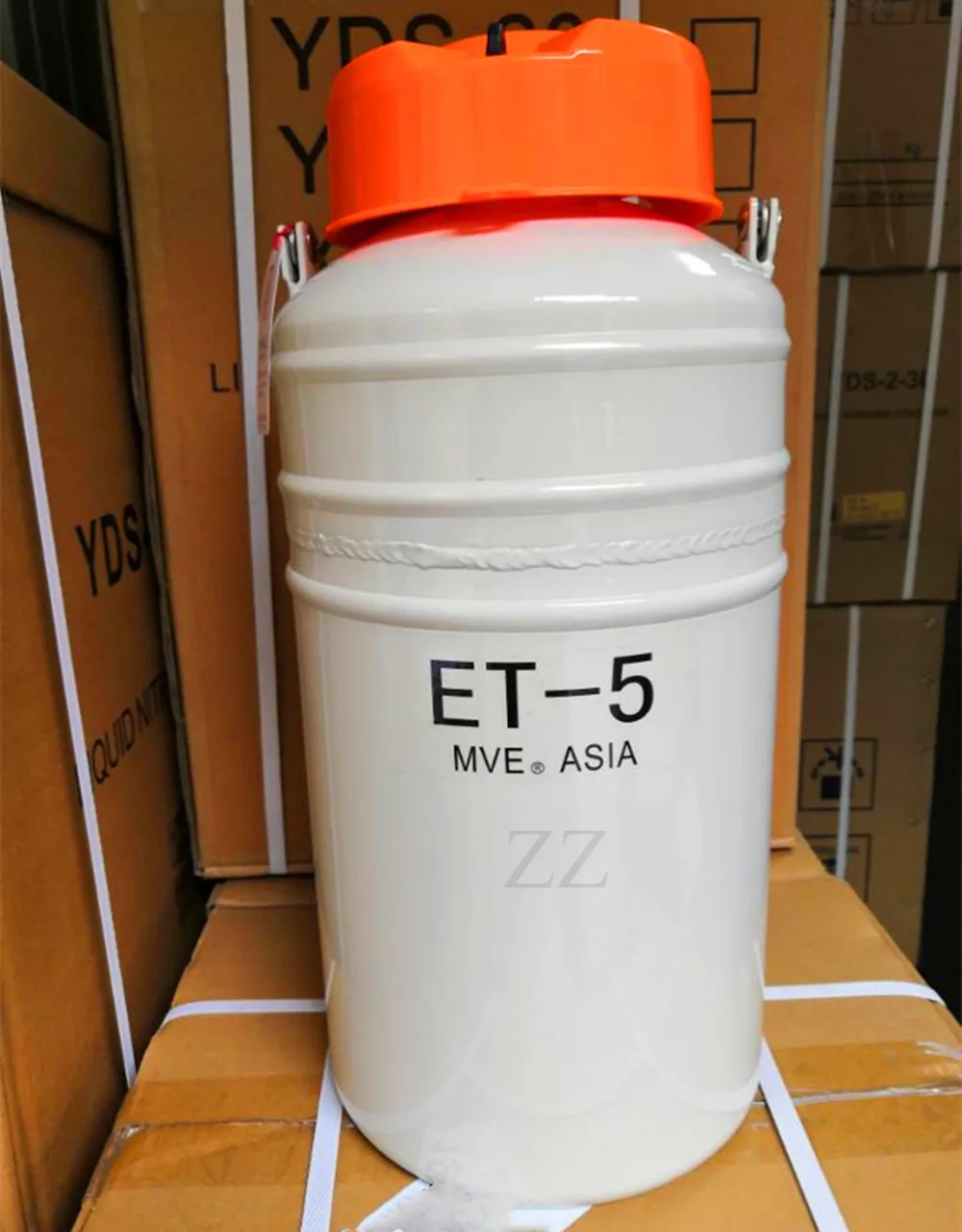 

ET-5 5Liters MVE Liquid Nitrogen Dewar/Container/Flask Tank