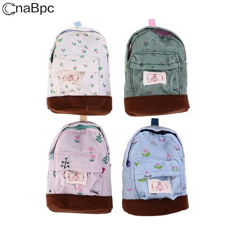 

Doll Mini Backpack Miniature Doll Bag Toys For 1/6 Doll Rucksack Schoolbag Storage Bag Dolls Accessories Kids Gifts