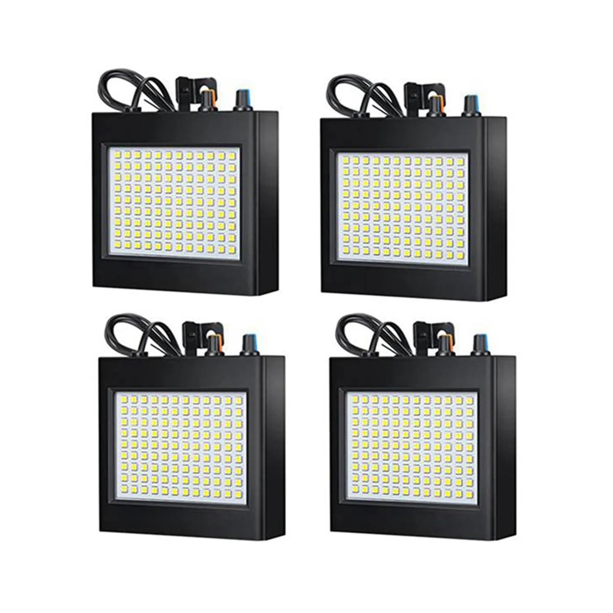 4 стробоскопические лампы белые 108 ярких лампочек лампочки для детской комнаты