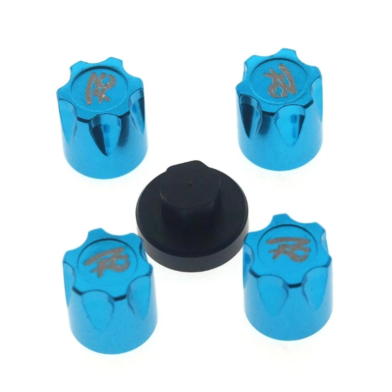 

4PCS Metal M4 Nut Wheel Rim Hat Cap For 1/10 RC Crawler Car TRAXXAS TRX4 TRX6 D90 D110 Axial SCX10 Upgrade Parts