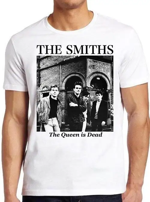 The Smiths T Shirt B1172 Queen Is Dead Ретро классный топ