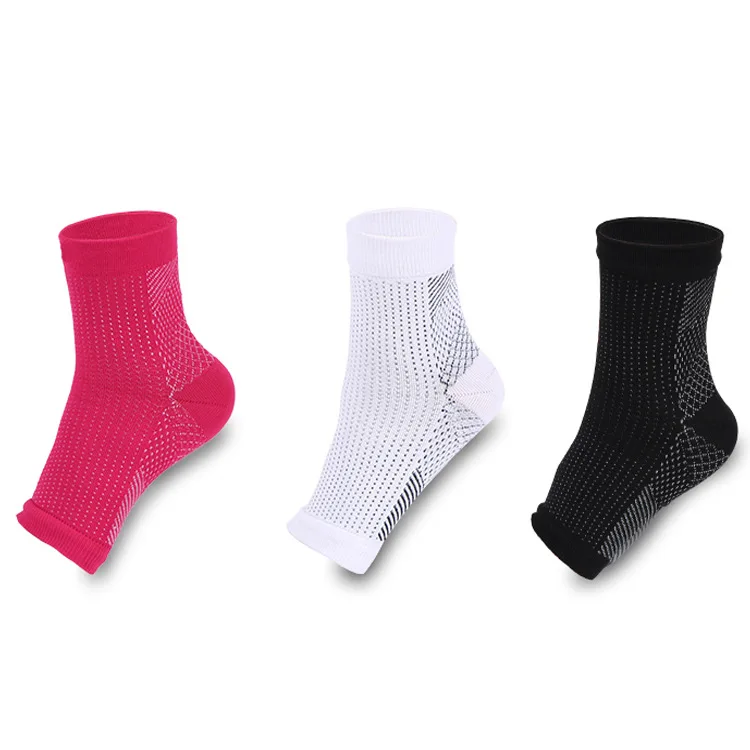 New Foot Protection Wrist Socks,Male and Female Pressure Sheath,Solid Color Sports Plastic Mid tube Socks