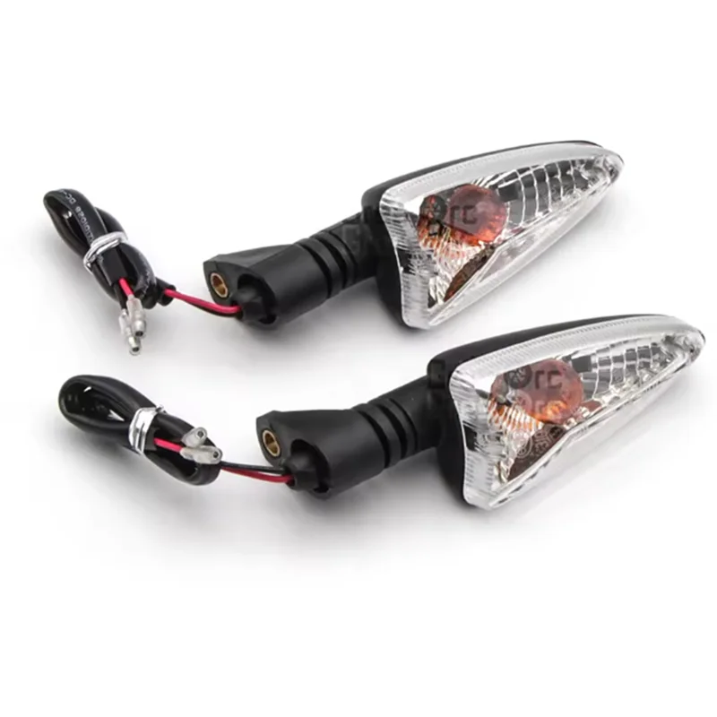 Фото Для Triumph Daytona 675R 2011-2015 и Tiger 800XC 2011-2015, совместимая, 1 пара, прозрачный указатель поворота мотоцикла, индикатор лампы №1