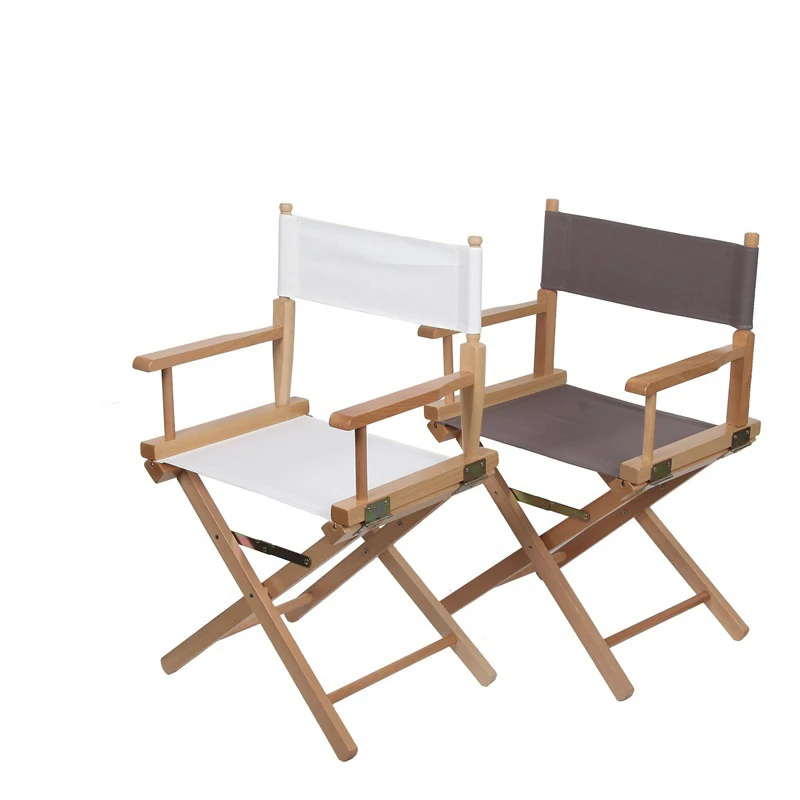 Foldable Outdoor Furniture Portable Folding Makeup Wooden Chair For Artists