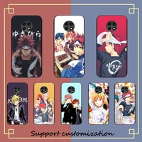shokugeki no soma phone case for xiaomi redmi note 8a 7 5 note 8pro 8t 9pro tpu coque for note 6pro