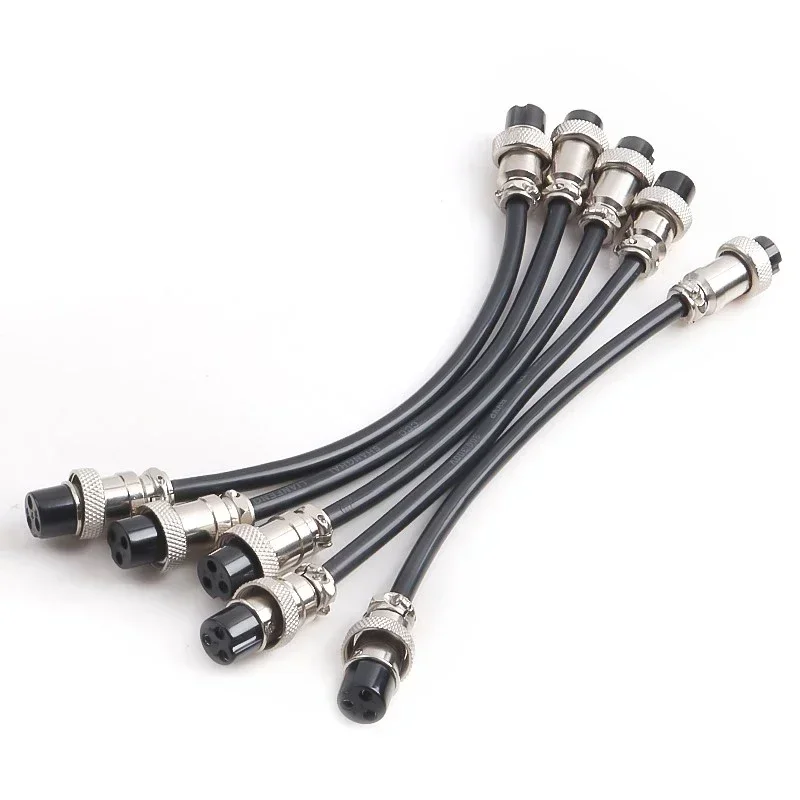 GX16 2/3/4/5/6/7/8/9-контактный соединительный кабель мама-мама авиационная розетка с