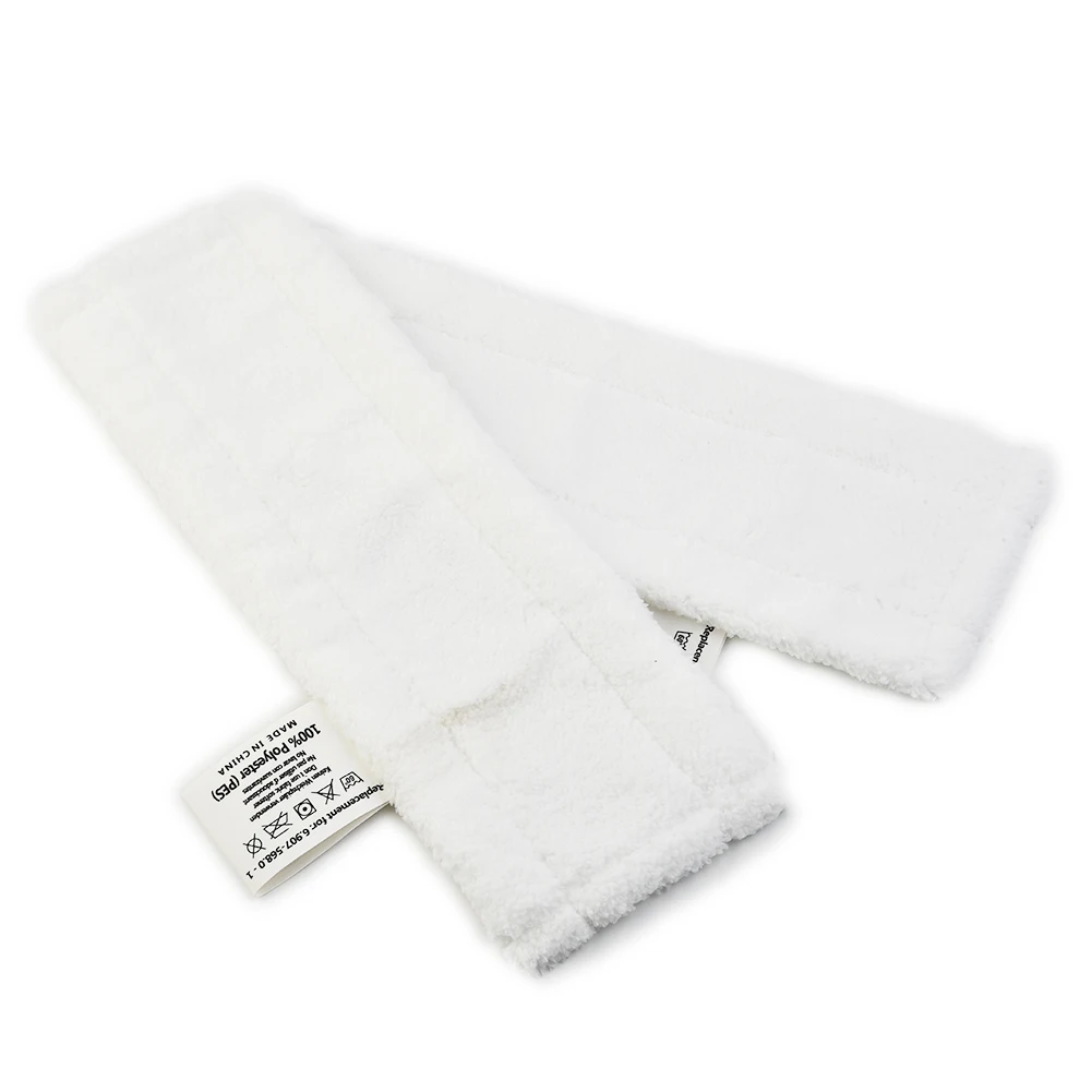 

2PCS Steam Cleaner Floor Cloth Pads Microfiber Replace Mop Head Cover For Karcher Easyfix SC1 SC2 SC3 SC4 SC5 Home Tools