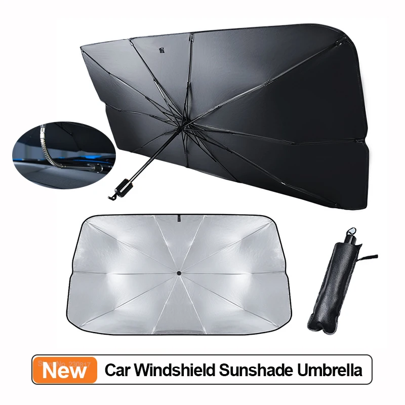  Солнцезащитный зонт для лобового стекла автомобиля, летняя Солнцезащитная теплоизоляционная ткань для переднего автомобиля 