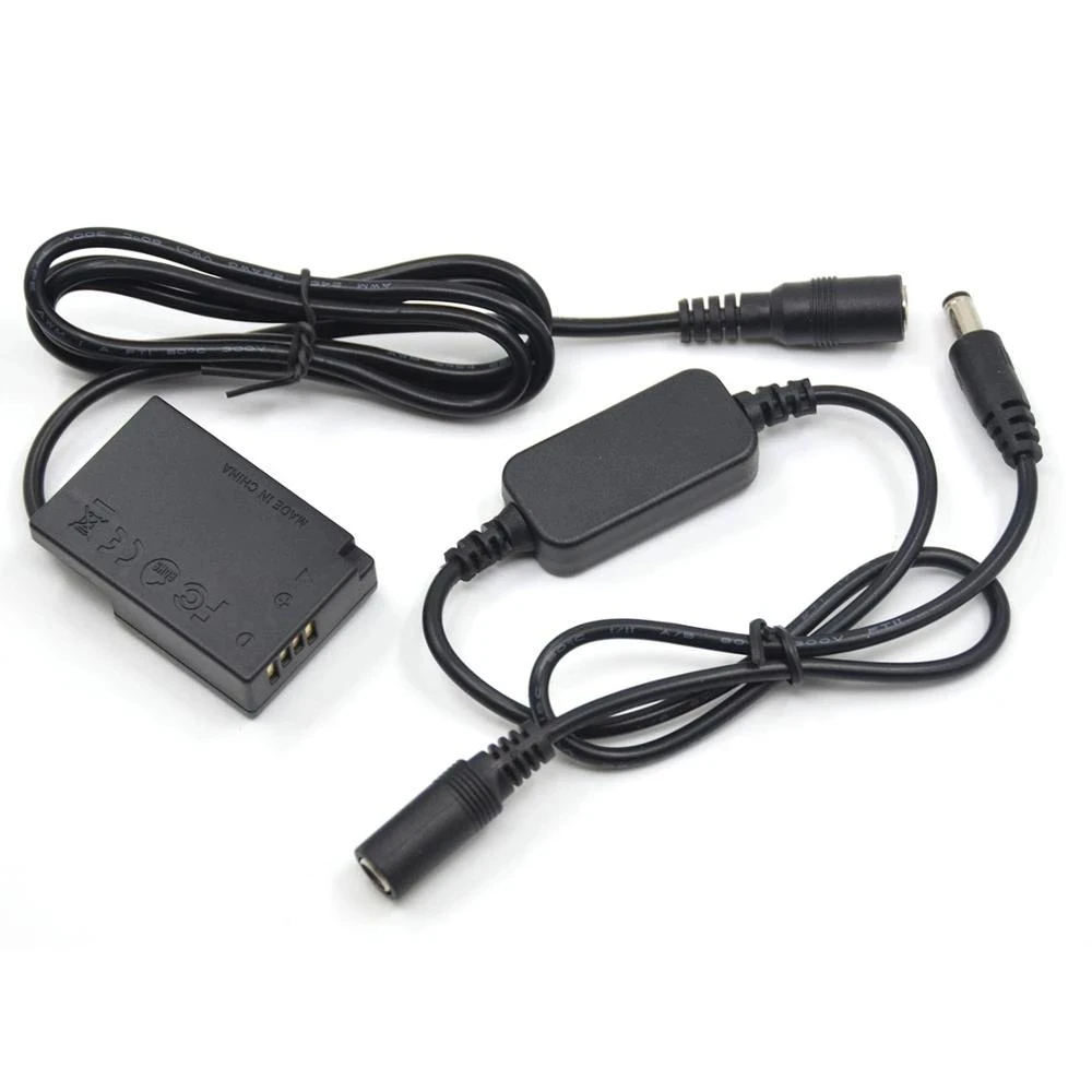 

DR-E18 LP-E17 DC Coupler Battery 12V-24V Step-Down Power Cable For Canon EOS 750D 760D T6S 800D 77D 200D Kiss X9i T6i Rebel SL2