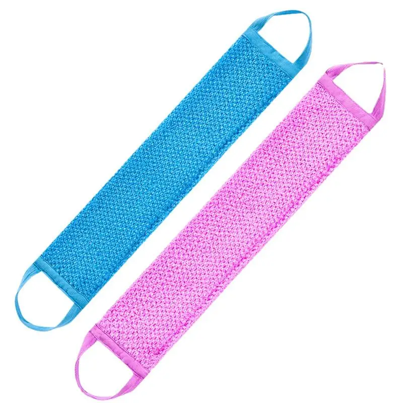 

Shower For Body Gentle Deep Cleansing Fiber Bath Washer Skin Friendly Back Scrubber For All Skin Types Soft Bathroom Washer For