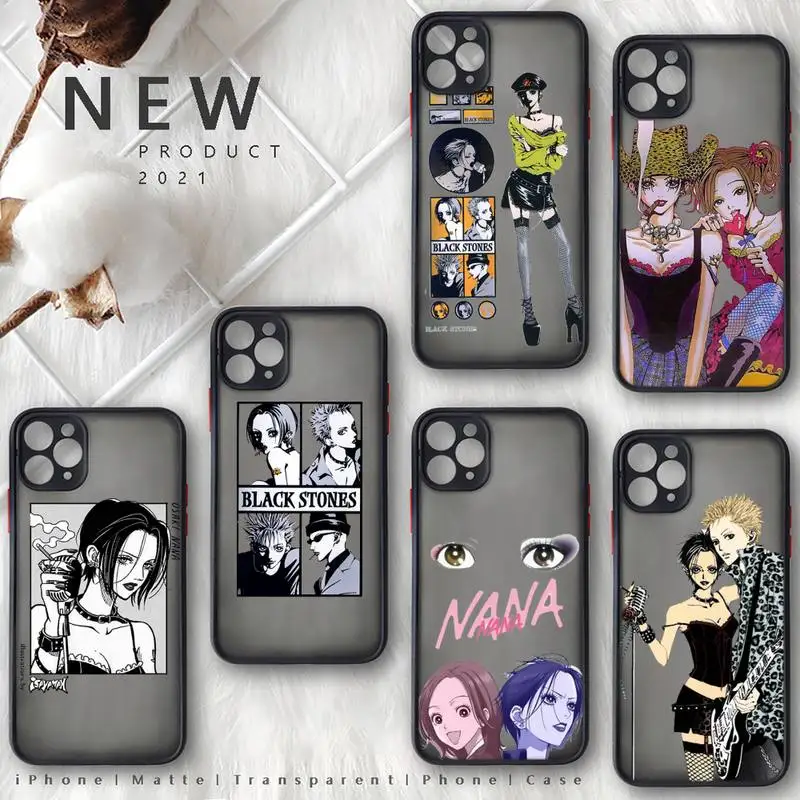 

osaki nana anime design manga Phone Case matte transparent For iphone 14 11 12 13 plus mini x xs xr pro max cover