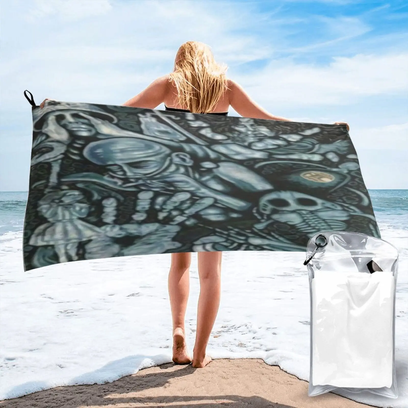 

Alice In Chains 1993 Tour Beach Towel For Bath And Sauna Hair Towel Bath And Shower Beach Towel Luxury Beach Towel Strandlaken