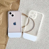 new apple 13promax mobile phone case with bracket 11 anti wrestling 12 all inclusive xr fine hole camera soft case 8p