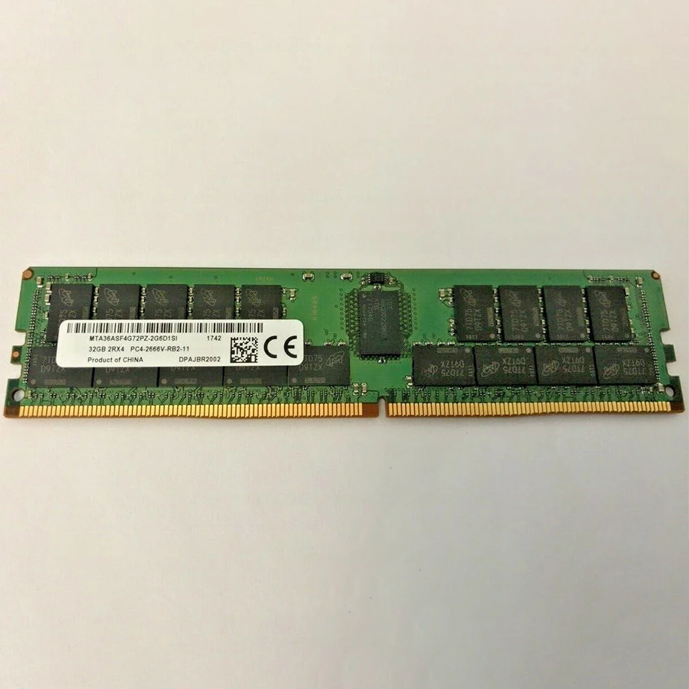 1 шт. 32 ГБ 2RX 4 ОЗУ для MT DDR4 PC4-2666V 2666 памяти