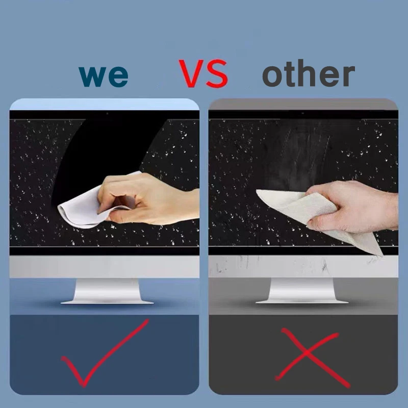 

Polishing Cloth For Apple iPhone iPad Macbook Screen Display Double-Layer Fabric Camera Polishing Cleaning Wipe Cloth