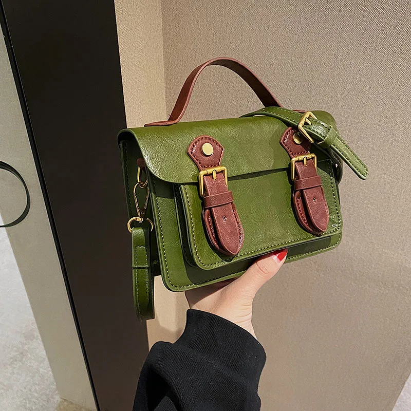 

Fanchila Fashion Street Bolso Mujer Harajuku Patchwork Plush Women's Bag Vintage Zipper Chains Aesthetic Sac A Main Femme