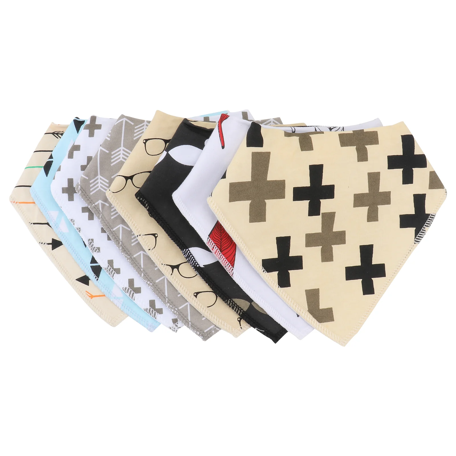 

Baby Bib Cotton Cloth Burp Burping Towel Saliva Infant Newborn Drool Towels