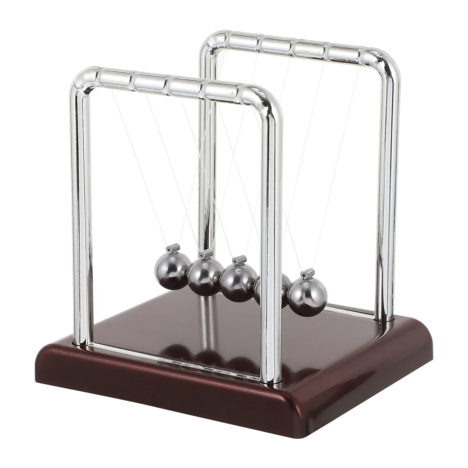 

Newton Swings The Ball Physics Teaching Gadget Cradle Sports Perpetual Motion Desk Toy Pendulum Balls Plastic Child