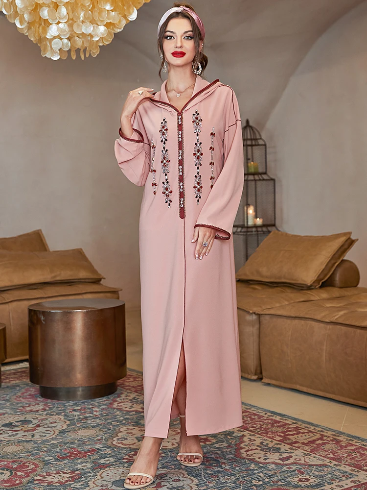 

Ramadan Eid Mubarak Abaya Dubai Pakistan Turkey Islam Muslim Prayer Clothes Women Modest Dress Robes Djellaba Femme Musulmane