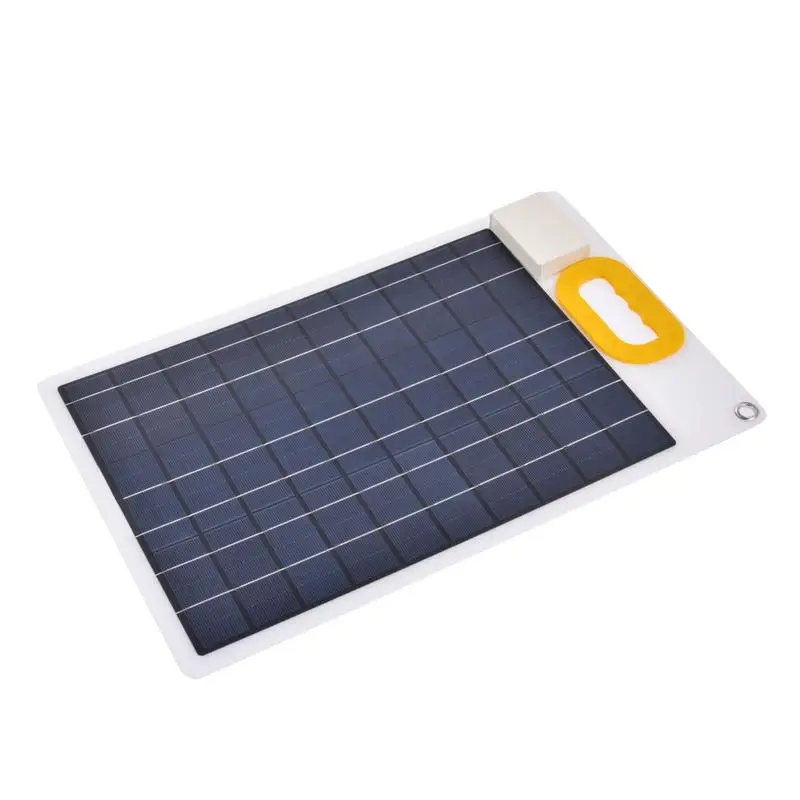 

30W Solar Charger Portable Solar Phone Charger 2 USB Ports & 1 USB C Portable Solar Panel Charging For Smartphones Ideal For