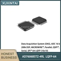 5Pcs/Lot  AD7606BSTZ-4RL AD7606BSTZ  Data Acquisition System (DAS), ADC 16 b 200k DSP, MICROWIRE™, Parallel, QSPI™, Serial,
