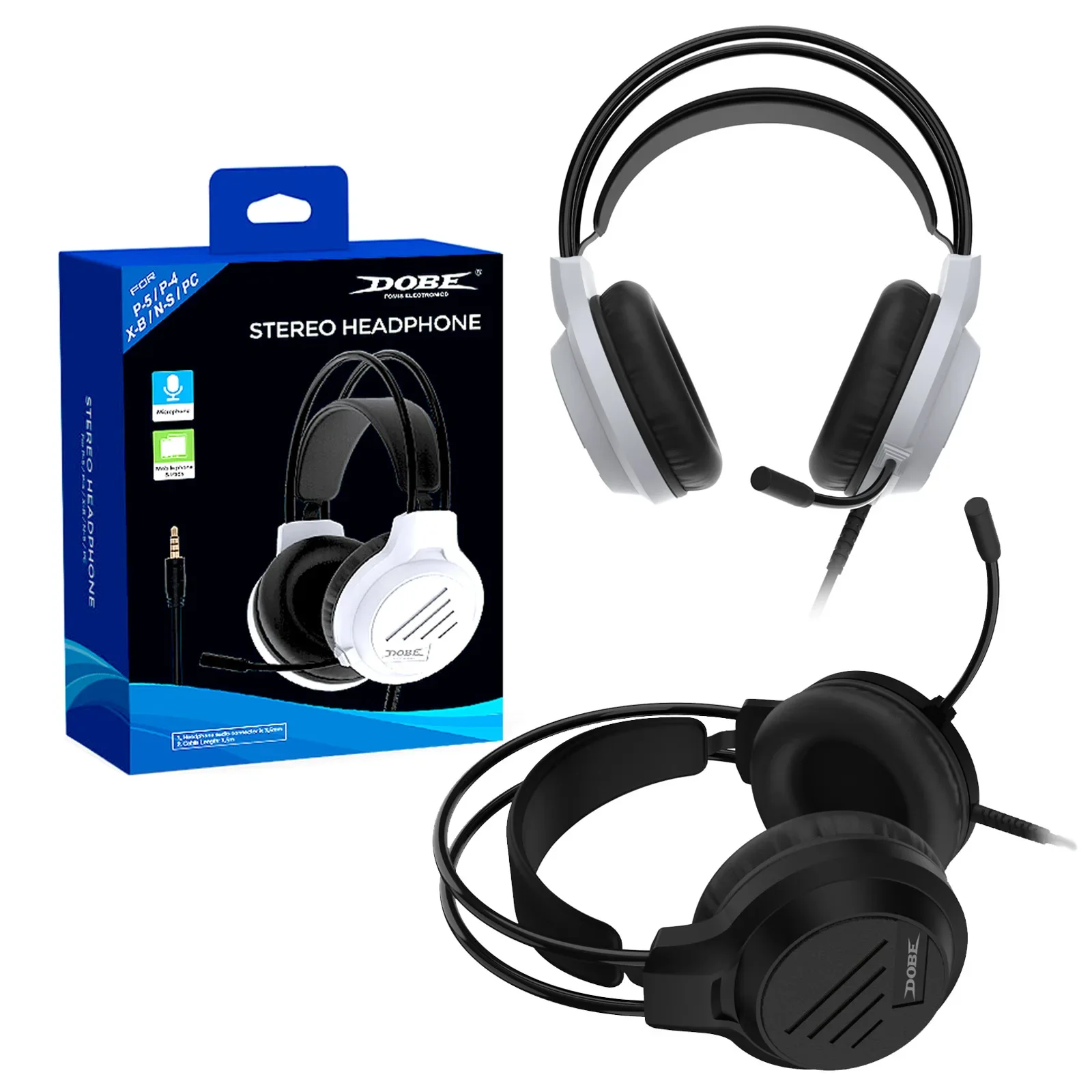 TP5-3592 универсальная игровая гарнитура с микрофоном шумоподавлением для