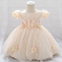 wedding flower baby girl clothes vestidos infantil for girls princess tutu infant birthday party evening newborn dress