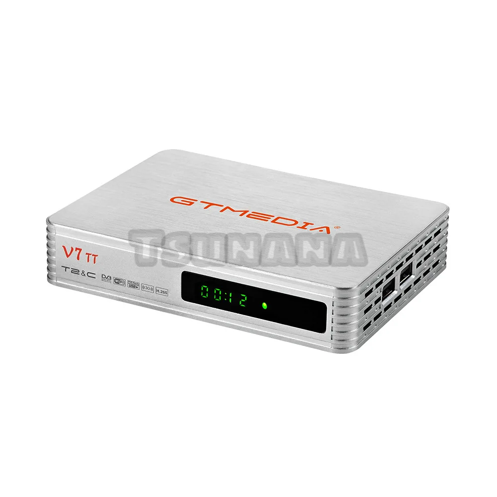 GTMEDIA V7 TT Terrestrial TV Receiver DVB-T2 Cable Decoders H.265 HEVC 10Bit Tuner USB WIFI TDT Set Top Box CCam Decoder Combo |