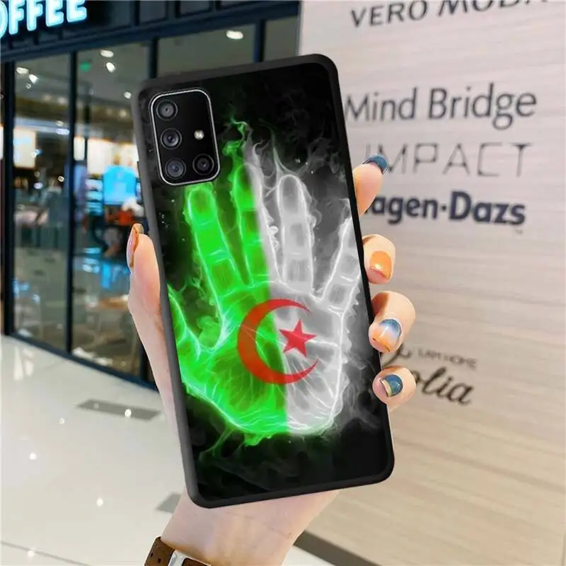 Чехол для телефона с флагом Алжира Samsung Galaxy A52 A21S A02S A12 A31 A81 A10 A30 A32 A50 A80 A71 A51 |