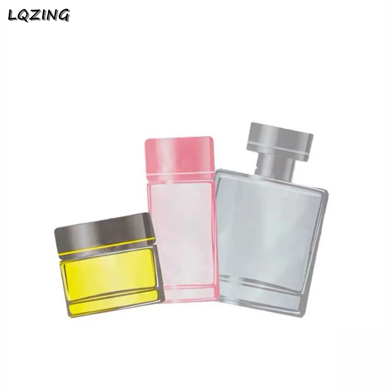 

50pc Mini Capacity Aluminium Foil Bags Cosmetic Lotion Liquid Sample Pack Packing Heat Sealed Smell Proof Portable Storage Pouch
