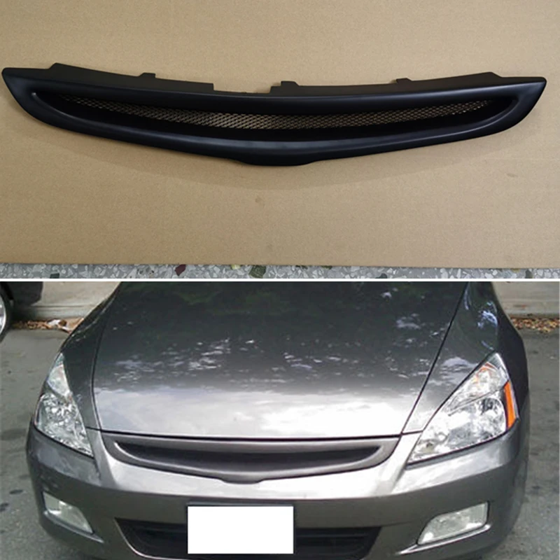 

Подходят для Honda Accord Sedan 4-door 2003 2004 2005 2006 комплект аксессуаров для корпуса передний бампер решетка для гонок