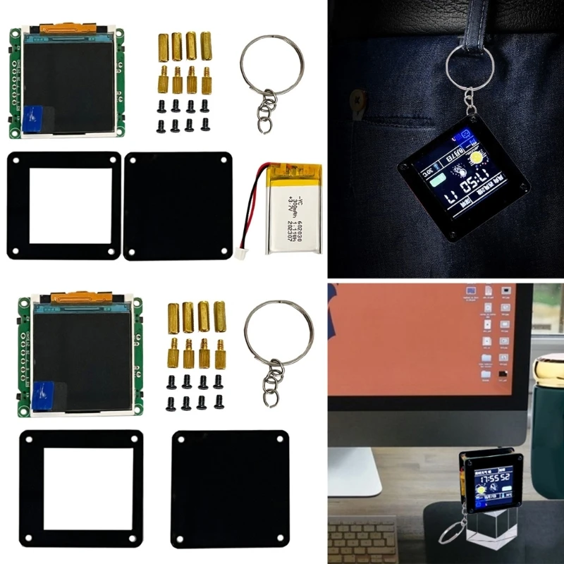

Desktop 1.44inch LCD Display Screen Base on ESP32 Development Board