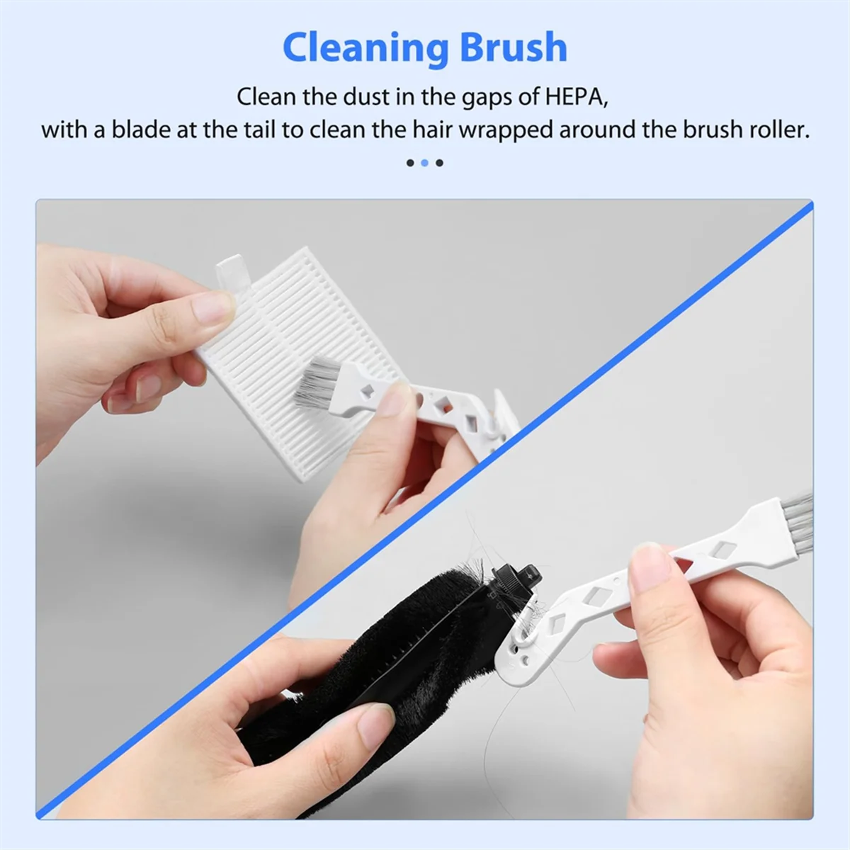 Запасные части для комплекта аксессуаров роботов-пылесосов Eufy L50 L60